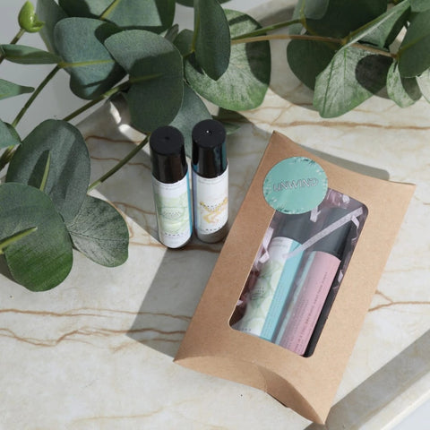 Unwind Duo – Essential Oil Balanced Energy Kit